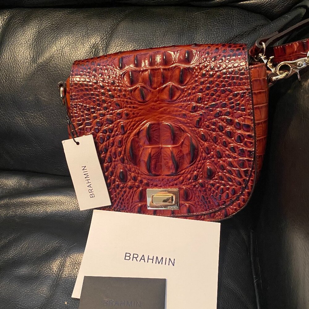 Brand new and unused Brahmin leather purse